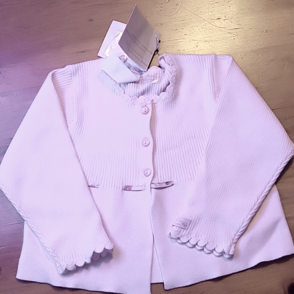 TWO Beautiful 18m Pink Sweaters, perfect as a gift!